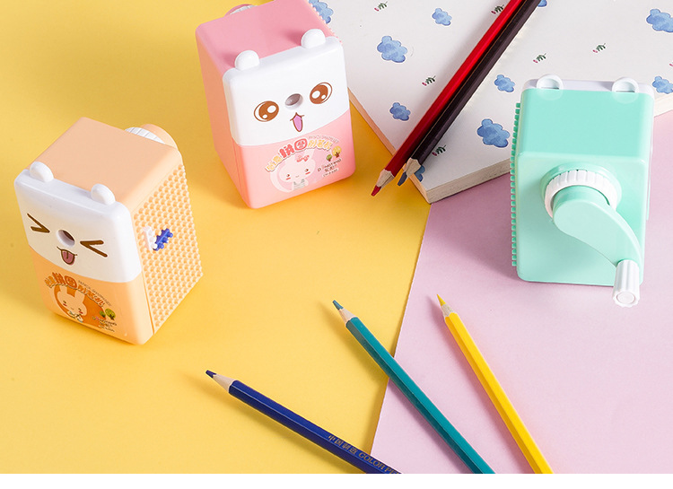Dongyang Stationery 8406 Creative Korean Puzzle Cartoon Expression Automatic Pen-sharper Wholesale Machine Pencil Sharpener Dongyang Stationery 8406 Creative Korean Puzzle Cartoon Expression Automatic Pen-sharper Wholesale Machine Pencil Sharpener