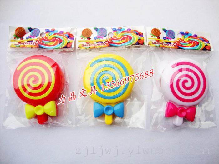 Creative styling pencil sharpener pencil sharpener lollipop sharpener stationery Creative styling pencil sharpener pencil sharpener lollipop sharpener stationery