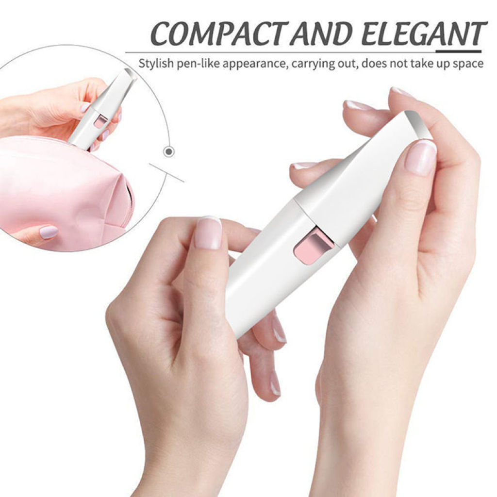 Electric Eyebrow Trimmer Women's Lipstick Lady Shaver Hair Trimmer Eyebrow Trimmer Automatic Eye-Brow Knife Eyebrow Scraper Two-in-One Electric Eyebrow Trimmer Women's Lipstick Lady Shaver Hair Trimmer Eyebrow Trimmer Automatic Eye-Brow Knife Eyebrow Scraper Two-in-One