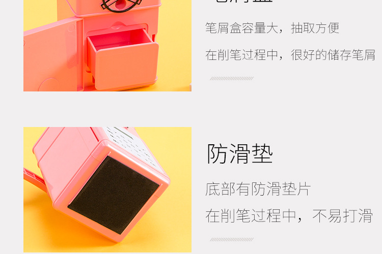 Dongyang Stationery 8402 Creative function 3 in 1 Office Student computer hand pencil sharpener pencil sharpener machine Dongyang Stationery 8402 Creative function 3 in 1 Office Student computer hand pencil sharpener pencil sharpener machine