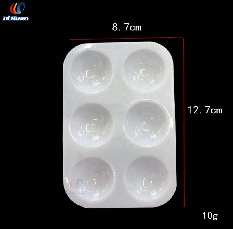 Plastic palette for children's paintings paint palette art DIY palette of various styles Plastic palette for children's paintings paint palette art DIY palette of various styles