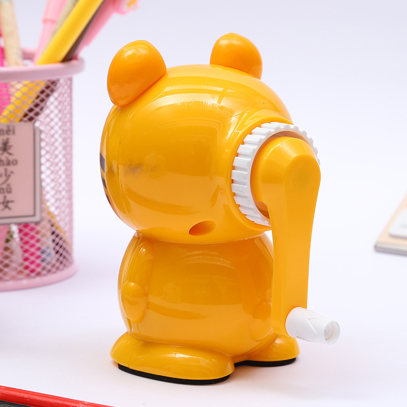 Zhengrong cartoon tiger shape pencil sharpener creative students hand sharpener automatic pen sharpener into the pen Zhengrong cartoon tiger shape pencil sharpener creative students hand sharpener automatic pen sharpener into the pen