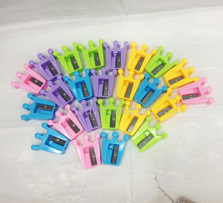 The crown of a pencil sharpener, pencil sharpener, pencil sharpener