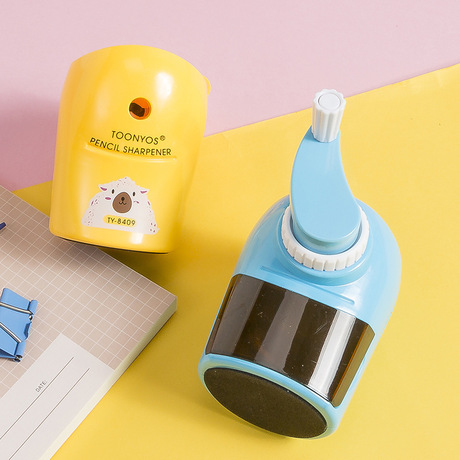 Dongyang Dy-8409 Simple and lovely Cartoon Student Stationery Automatic Pencil Sharpener