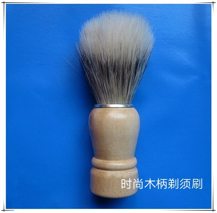 Badger Hair Brush Shaver Cleaning Brush Scraping Beard Brush Soft Hair Shaving