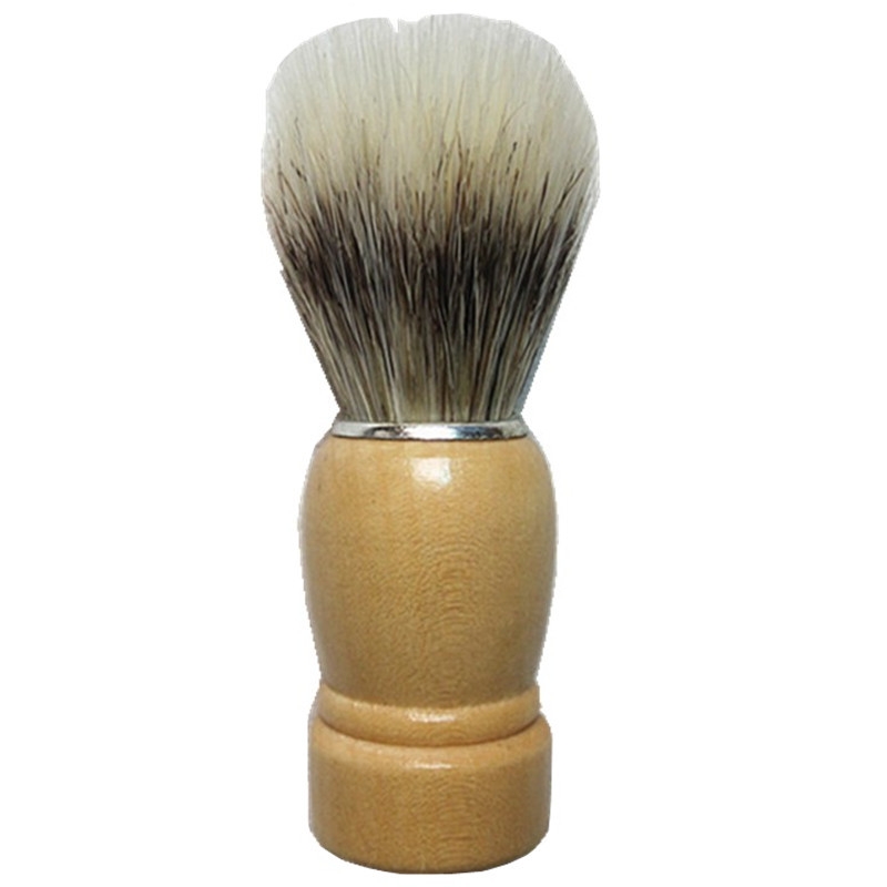 Badger Hair Brush Shaver Cleaning Brush Scraping Beard Brush Soft Hair Shaving