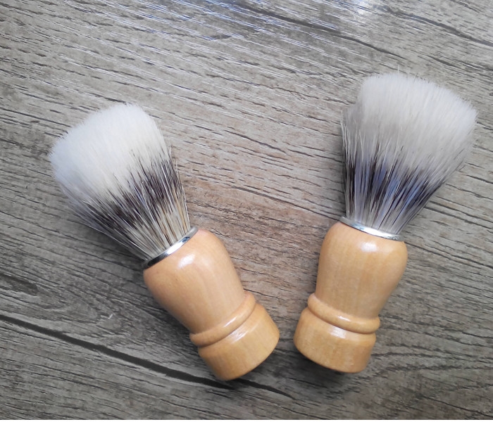 Badger Hair Brush Shaver Cleaning Brush Scraping Beard Brush Soft Hair Shaving