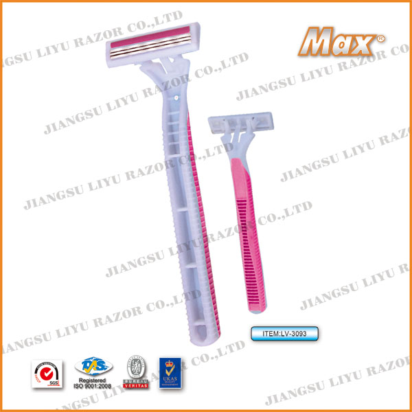 Three ply Disposable Shaver Manual Premium Hotel Supplies Travel Set Shaver