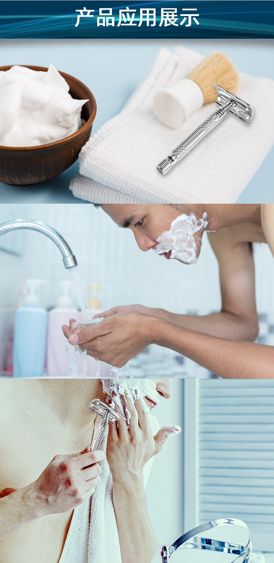 Alshabab Iron Knife Holder Razor Shaver Pieces Shaving Manual Shaver Spot Goods with Blade Old-Fashioned Manual Alshabab Iron Knife Holder Razor Shaver Pieces Shaving Manual Shaver Spot Goods with Blade Old-Fashioned Manual