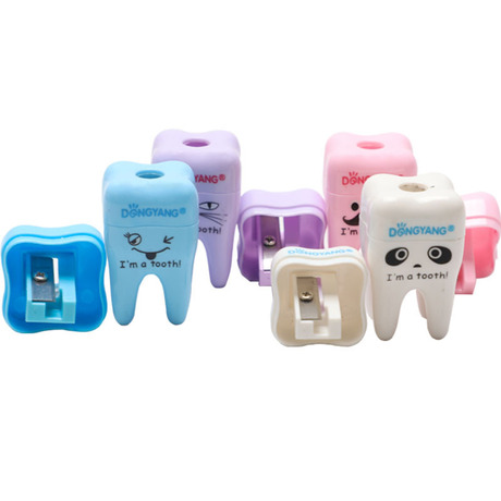 Tooth shape Sharpener pencil Sharpener pencil Sharpener can be customized LOGO