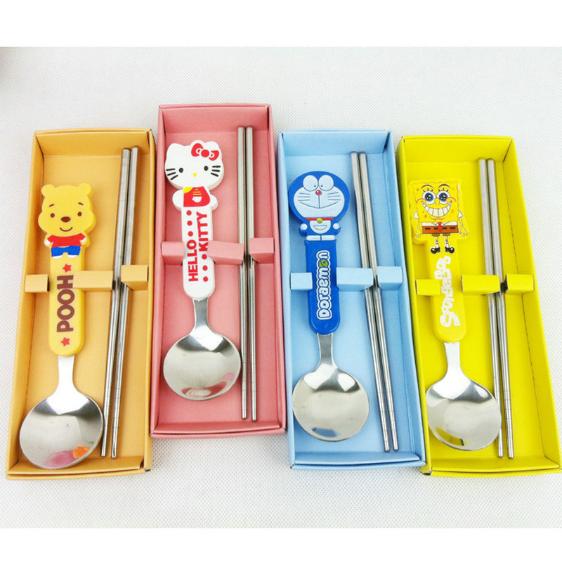 Wedding Wedding Favors Small Gift Stainless Steel Tableware Spoon Fork New Creative Set Paper Box