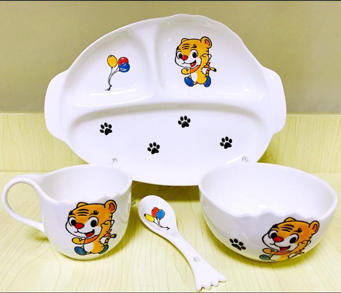 Gongtongceramic 2017 new children's cartoon hand-painted tableware