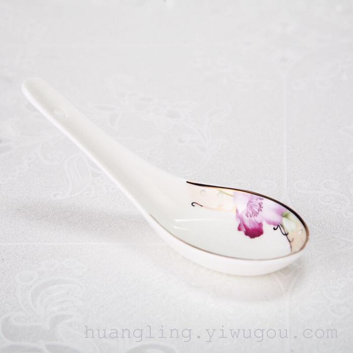 Ceramic tableware porcelain bowl set Jingdezhen China ceramic bowl plate wholesale