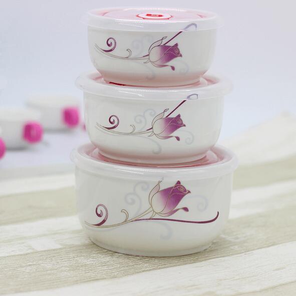 The new c-type c-type of the guotong ceramic is a three-piece set of tableware