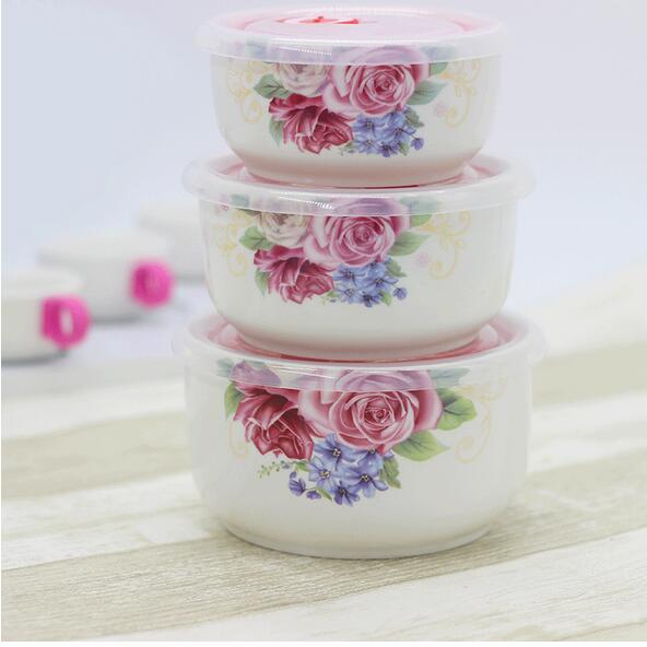 The new c-type c-type of the guotong ceramic is a three-piece set of tableware