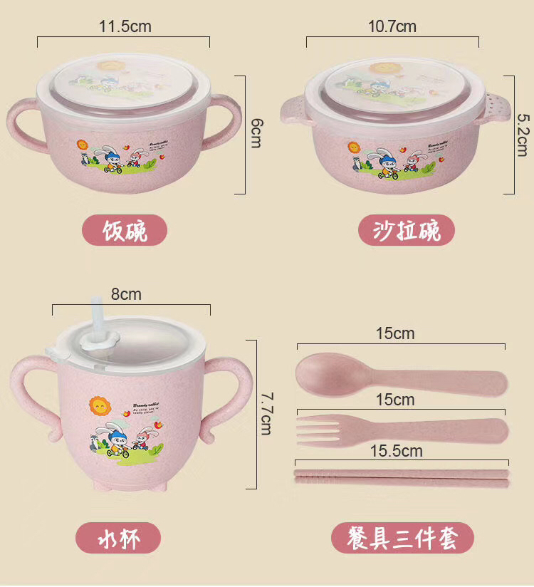 Children&#039;s tableware set as a gift