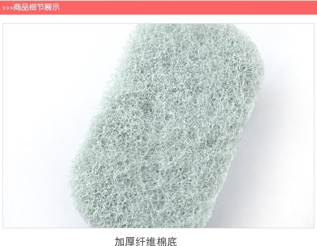 Kitchen with handle sponge cleaning pan brush kitchen counter brush ceramic tile brush bathroom sponge clean wipe bath brush floor brush