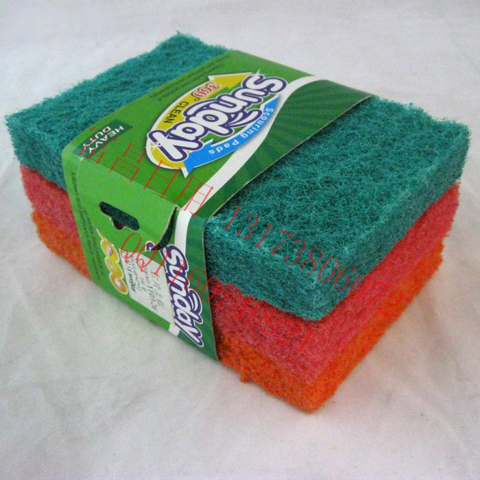 Nano-silicon carbide descaling clean kitchen with pot magic erasure Coke stains sand sponge
