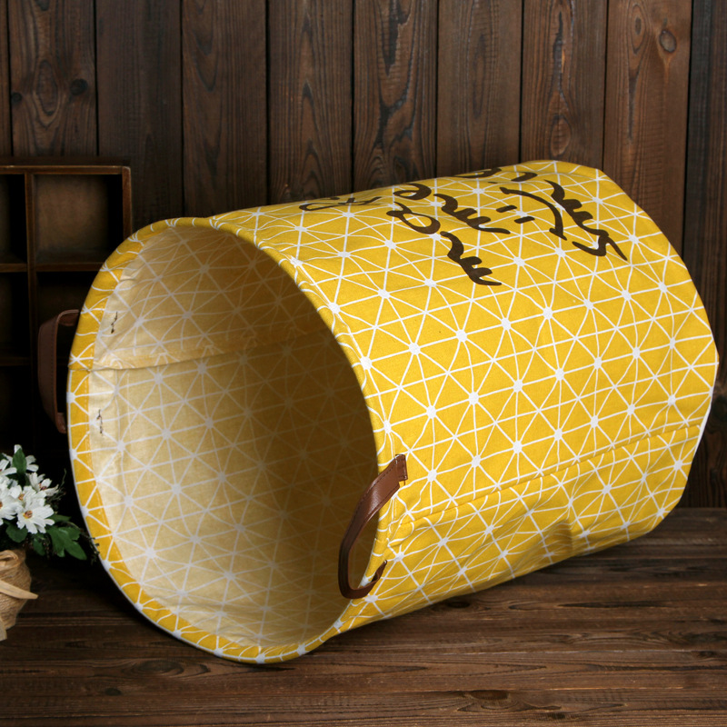 Cotton and Linen Oversized Storage Basket Laundry Basket Folding Dirty Laundry Waterproof Toy Sundries Container Fabric Home Laundry Baskets Cotton and Linen Oversized Storage Basket Laundry Basket Folding Dirty Laundry Waterproof Toy Sundries Container Fabric Home Laundry Baskets