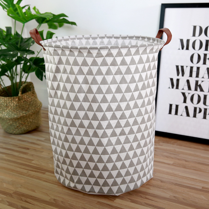 Cotton and Linen Oversized Storage Basket Laundry Basket Folding Dirty Laundry Waterproof Toy Sundries Container Fabric Home Laundry Baskets Cotton and Linen Oversized Storage Basket Laundry Basket Folding Dirty Laundry Waterproof Toy Sundries Container Fabric Home Laundry Baskets