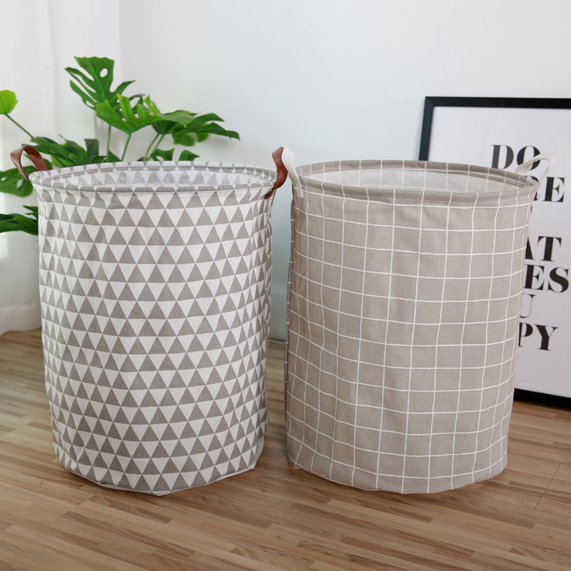 Cotton and Linen Oversized Storage Basket Laundry Basket Folding Dirty Laundry Waterproof Toy Sundries Container Fabric Home Laundry Baskets Cotton and Linen Oversized Storage Basket Laundry Basket Folding Dirty Laundry Waterproof Toy Sundries Container Fabric Home Laundry Baskets