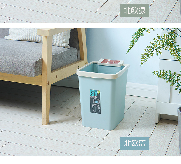Manufacturers direct new household kitchen trash bins to create accidental trash bag storage tanks large capacity basket baskets