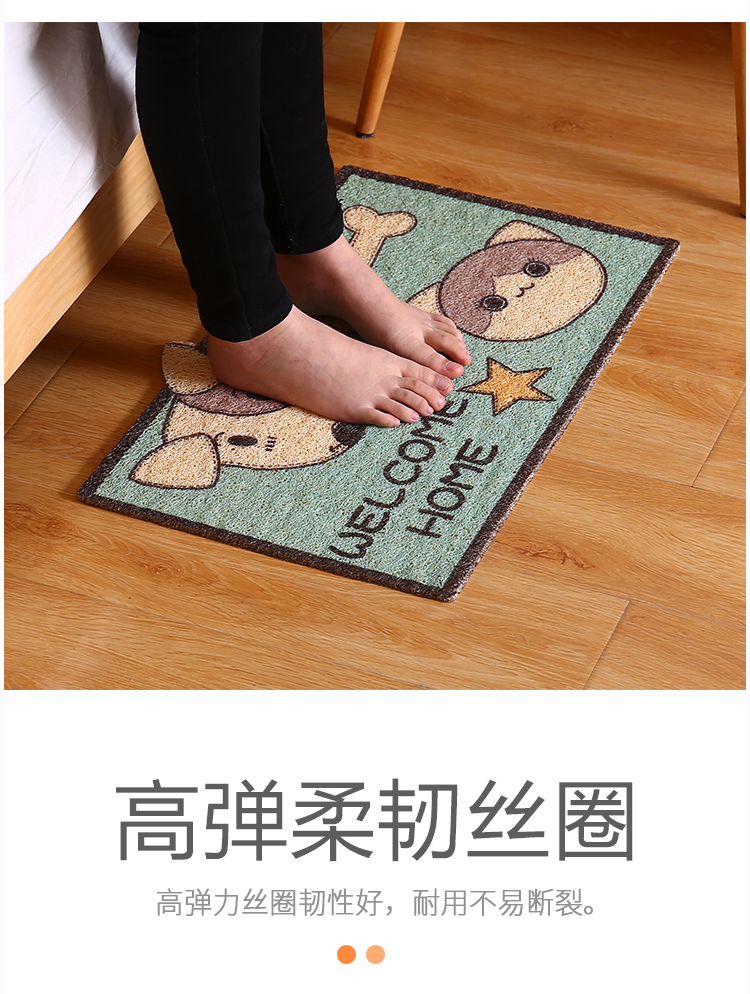 Thickened PVC Loop Floor Mat Plastic Non-Slip Waterproof Carpet for Household Entrance Foot Mat Entry Door Thickened PVC Loop Floor Mat Plastic Non-Slip Waterproof Carpet for Household Entrance Foot Mat Entry Door