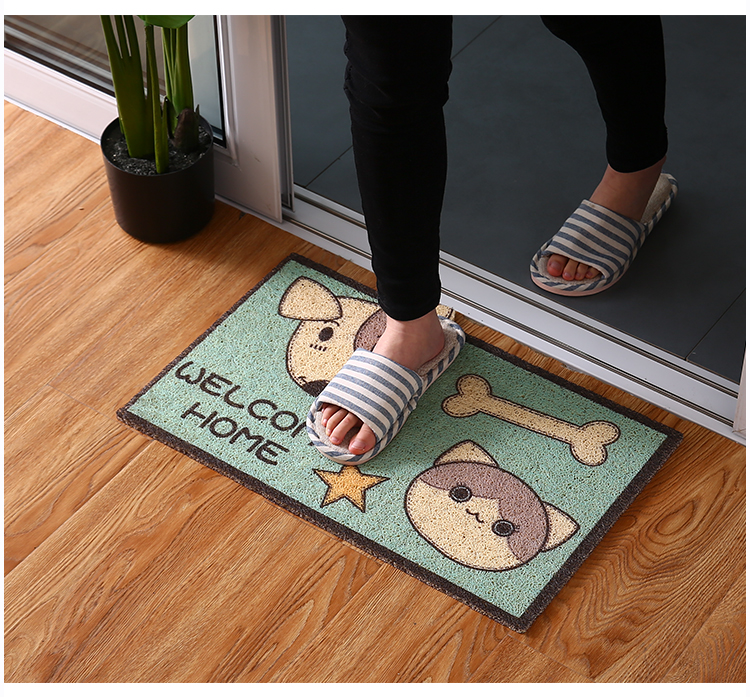 Thickened PVC Loop Floor Mat Plastic Non-Slip Waterproof Carpet for Household Entrance Foot Mat Entry Door Thickened PVC Loop Floor Mat Plastic Non-Slip Waterproof Carpet for Household Entrance Foot Mat Entry Door