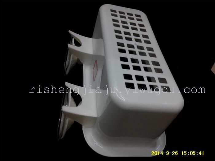 Ultra high vacuum strong suction cup storage baskets bathroom racks of plastic debris boxes RS-5550