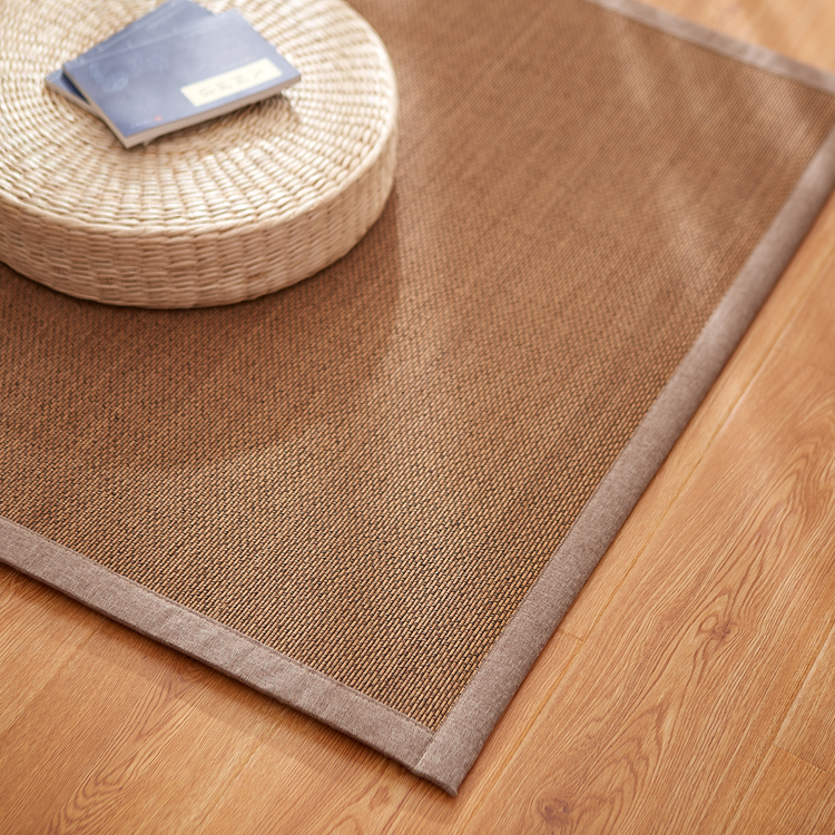 Customized Japanese Style Bamboo Mat Tatami Mat Window Cushion Bedroom Living Room Balcony Mat Bamboo Carpet Straw Mattress Ledge Cushion