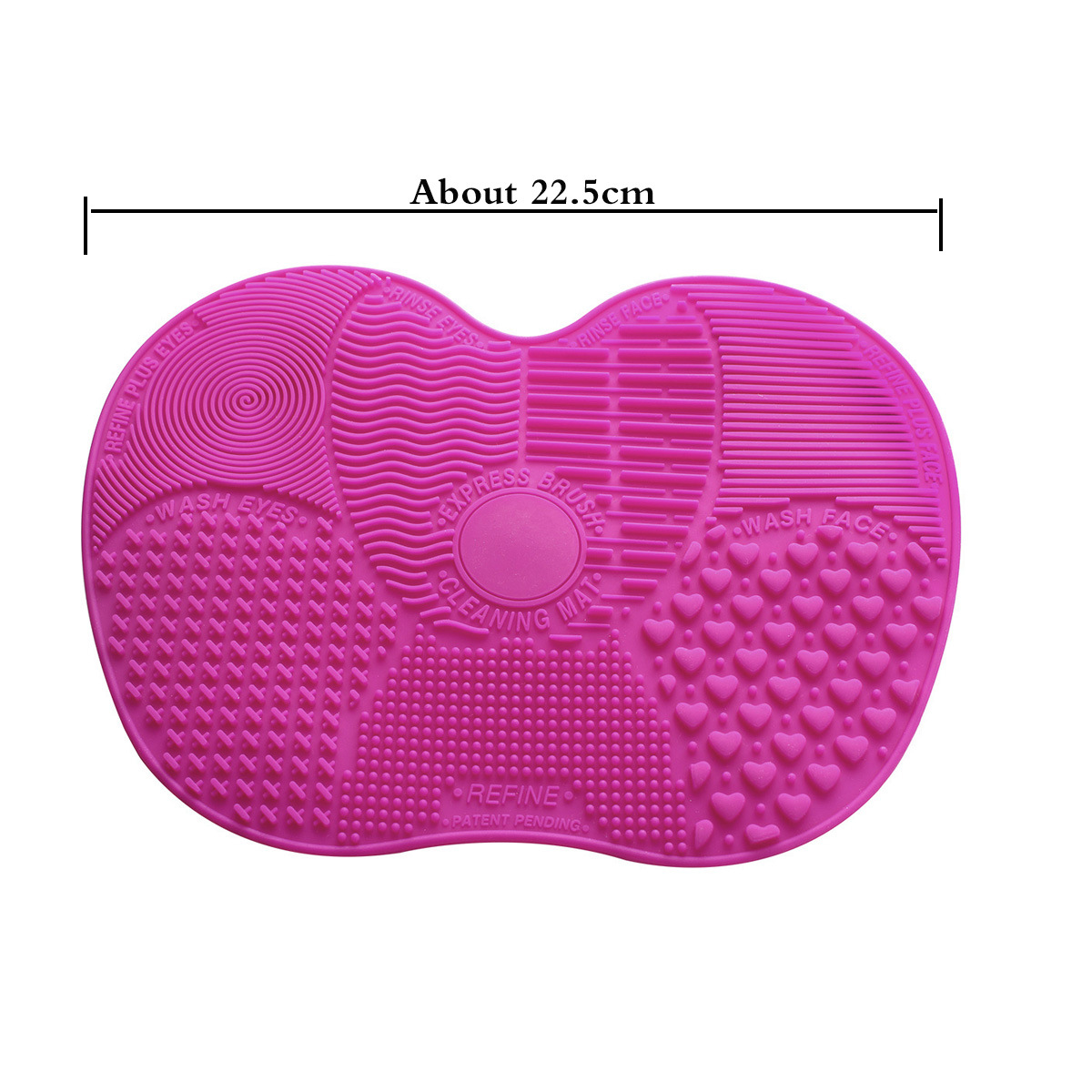 Silicone makeup brush cleaning pad cleaning pad with sucker cosmetic brush pad makeup brush cleaning tool Silicone makeup brush cleaning pad cleaning pad with sucker cosmetic brush pad makeup brush cleaning tool