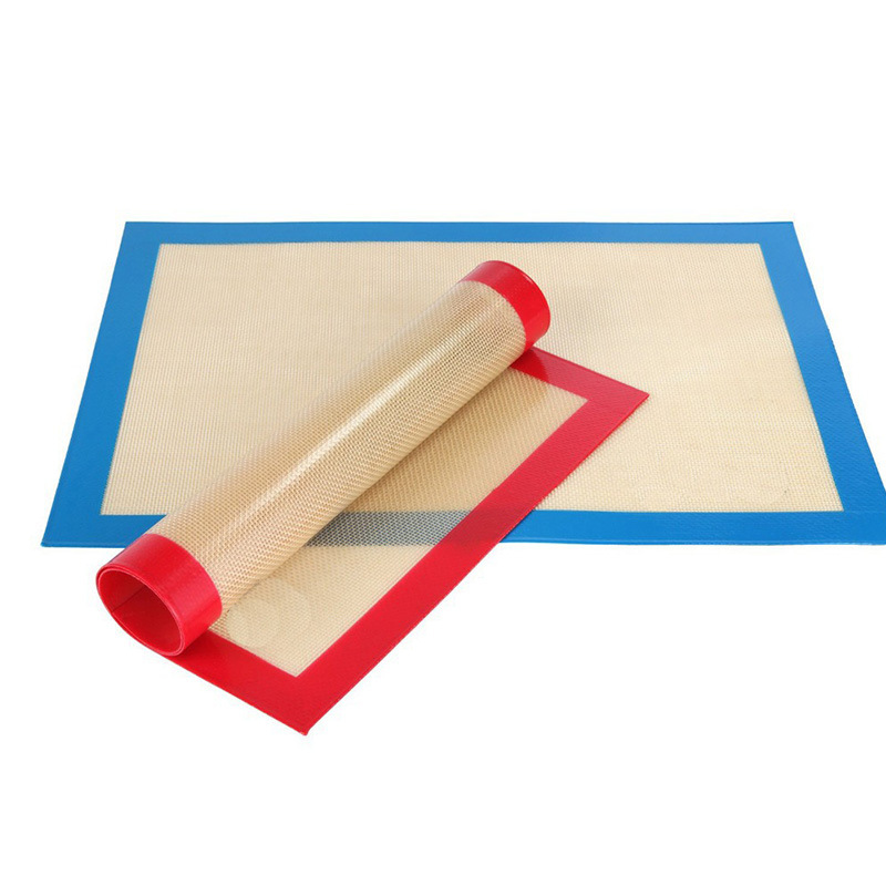 High-Temperature Resistant Heat-Proof Mat Silicone Oven Mat Glass Fiber Silica Gel Pad Sugar Art Non-Stick Pad Kneading Mat