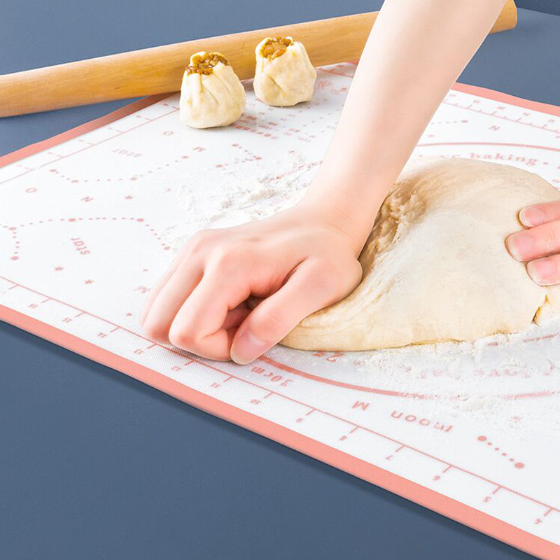 Starry Sky Silicone Dough Kneading Thickened Food Grade High Temperature Resistant Silicone Pad Household Kitchen Baking Flour Mat