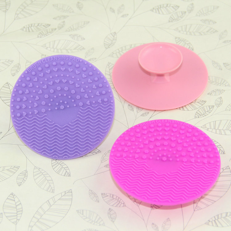 Silicone pad pad pad cleaning brush cleaning pad new beauty cosmetic brush tool Silicone pad pad pad cleaning brush cleaning pad new beauty cosmetic brush tool