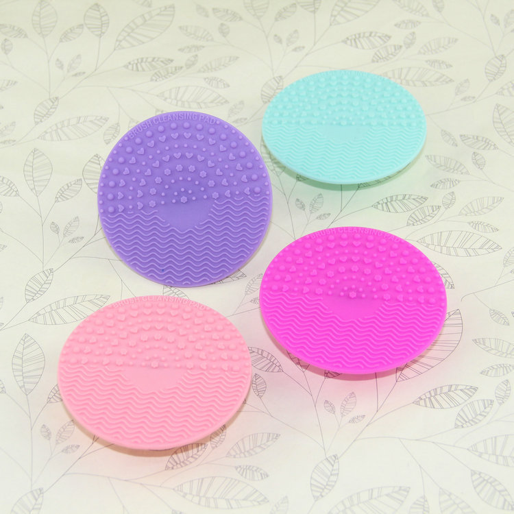 Silicone pad pad pad cleaning brush cleaning pad new beauty cosmetic brush tool Silicone pad pad pad cleaning brush cleaning pad new beauty cosmetic brush tool
