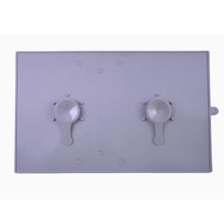 Manufacturers supply pet supplies non-slip bowl pad double bowl pad pet table pad with suction cup silicone non-slip pad Manufacturers supply pet supplies non-slip bowl pad double bowl pad pet table pad with suction cup silicone non-slip pad