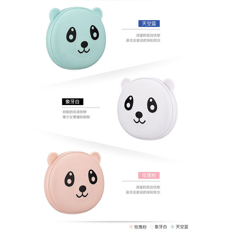 Hand Warmer Charging Hand Warmer Hand Warmer Warmer Silicone Hot Water Bottle Cartoon Mini Cartoon Electric Heater Warmer Heating Pad
