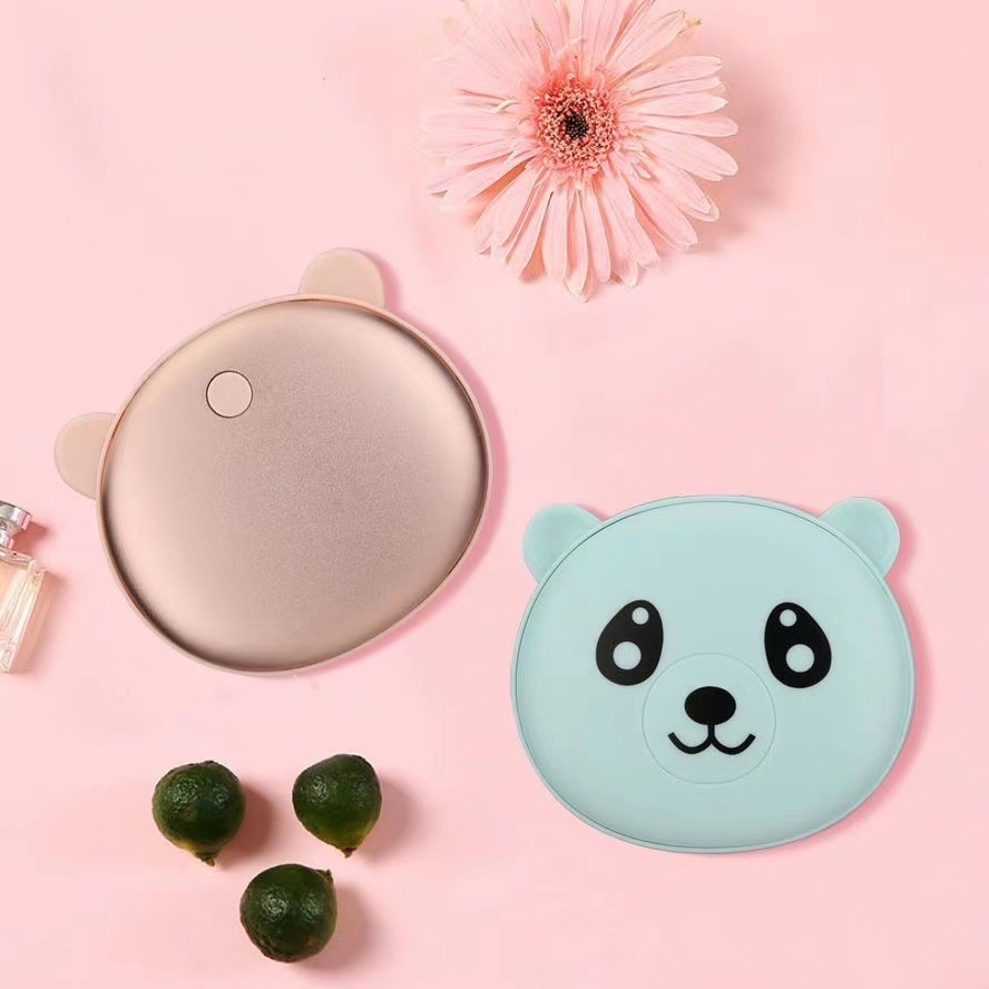 Hand Warmer Charging Hand Warmer Hand Warmer Warmer Silicone Hot Water Bottle Cartoon Mini Cartoon Electric Heater Warmer Heating Pad