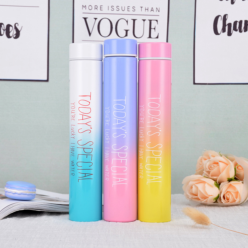Golden Hoop Stick Creative New Thermos Cup Fashion Gift Cup Stainless Steel Anti-Wolf Cup Car Home Daily Coffee Cup Golden Hoop Stick Creative New Thermos Cup Fashion Gift Cup Stainless Steel Anti-Wolf Cup Car Home Daily Coffee Cup