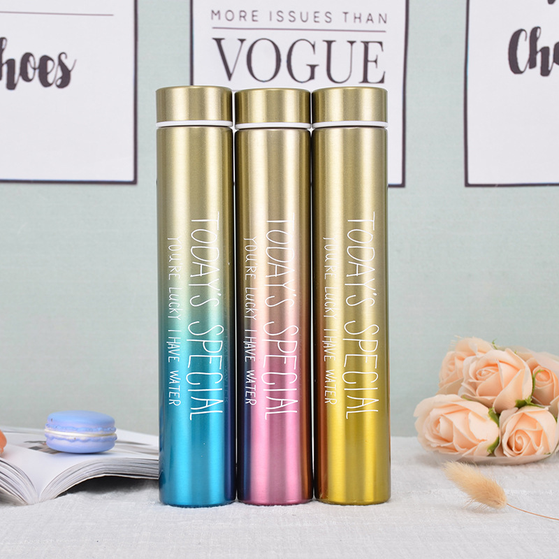 Golden Hoop Stick Creative New Thermos Cup Fashion Gift Cup Stainless Steel Anti-Wolf Cup Car Home Daily Coffee Cup Golden Hoop Stick Creative New Thermos Cup Fashion Gift Cup Stainless Steel Anti-Wolf Cup Car Home Daily Coffee Cup
