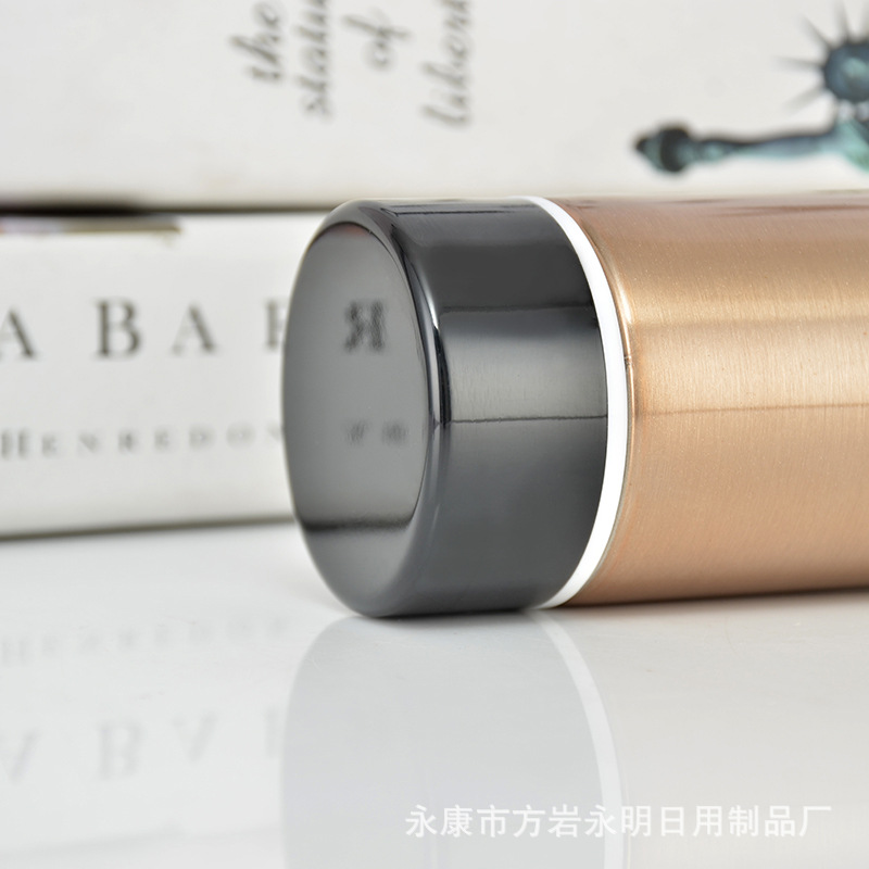Golden Hoop Stick Creative New Thermos Cup Fashion Gift Cup Stainless Steel Anti-Wolf Cup Car Home Daily Coffee Cup Golden Hoop Stick Creative New Thermos Cup Fashion Gift Cup Stainless Steel Anti-Wolf Cup Car Home Daily Coffee Cup