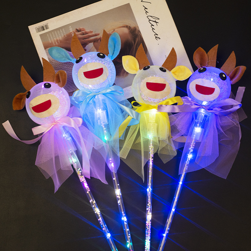 Night Market Stall Drainage Flash Magic Wand Star Sky Ball Glow Stick Magic Wand Bounce Ball Children's Day Night Market Stall Drainage Flash Magic Wand Star Sky Ball Glow Stick Magic Wand Bounce Ball Children's Day