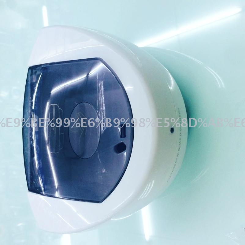 Intelligent sensor soap dispenser. Shower gel, shampoo. Hand sanitizer. Washing supplies