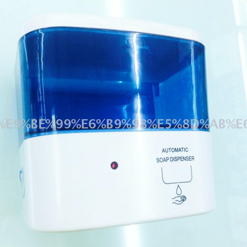 Intelligent sensor soap dispenser. Shower gel, shampoo. Hand sanitizer. Washing supplies