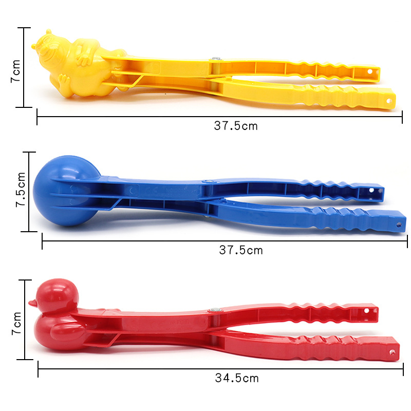 Free Shipping Factory Wholesale Love Snowball Clip Children&#039;s Winter Outdoors Toy Snow Stick Snowball Fight Artifact Snowball Clip