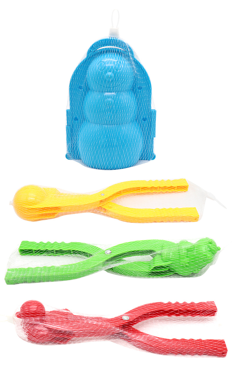 Free Shipping Factory Wholesale Love Snowball Clip Children's Winter Outdoors Toy Snow Stick Snowball Fight Artifact Snowball Clip