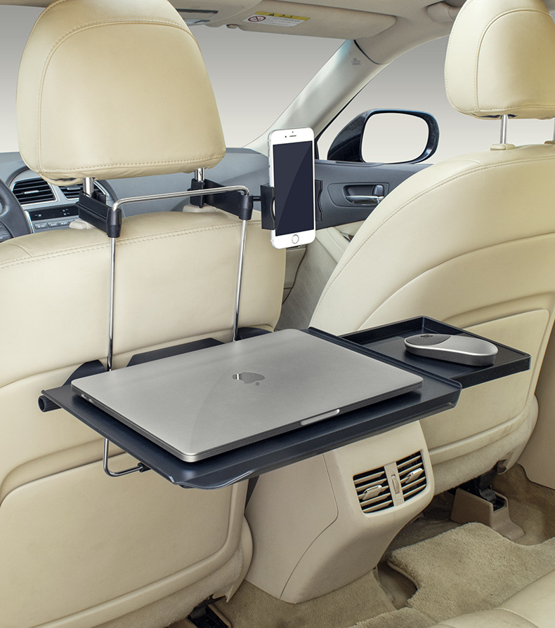 Car Steering Wheel Multi-Function Card Table Car Chair Back Computer Brackets Car Computer Desk Car Supplies