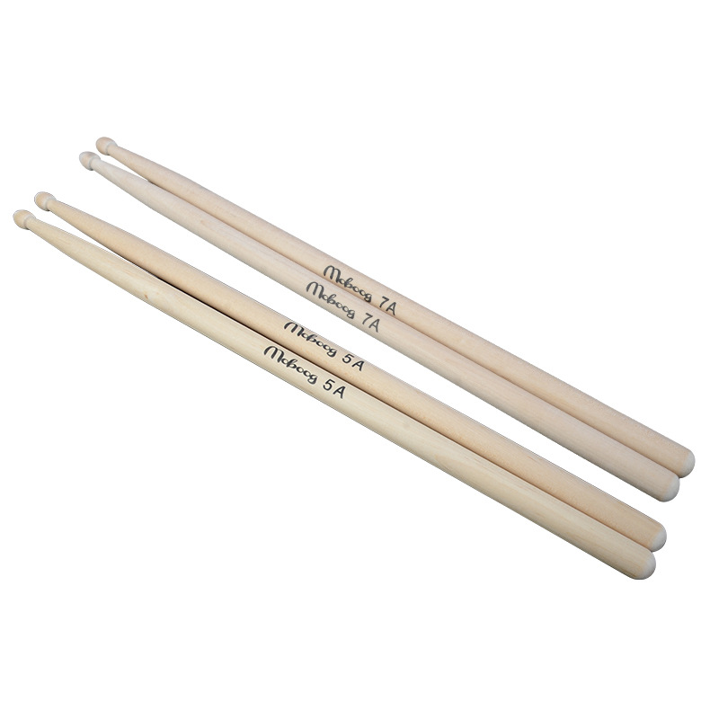 Drumstick 5A Maple Drumstick Drumstick Beginner Snare Drum Drum Set Drumstick Drumstick Children 7A Drumstick Drum Stick