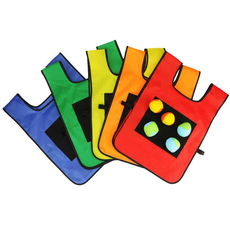 viscose Jersey Vests sticky ball Parentchild interaction outdoor play throwing stick Target System Training equipment