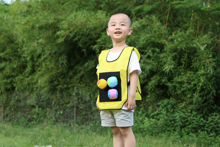 viscose Jersey Vests sticky ball Parentchild interaction outdoor play throwing stick Target System Training equipment